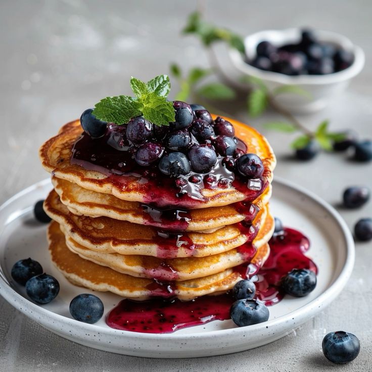 Blueberry Pancakes